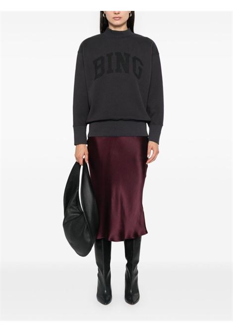 bradie sweatshirt woman black ANINE BING | A-08-10292VTG1